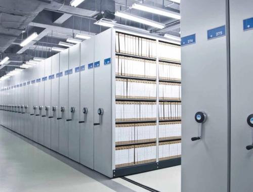 無柜密集架 現代檔案與存儲管理的信息化解決方案